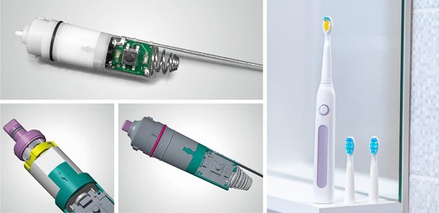 智能电动牙刷齿轮箱